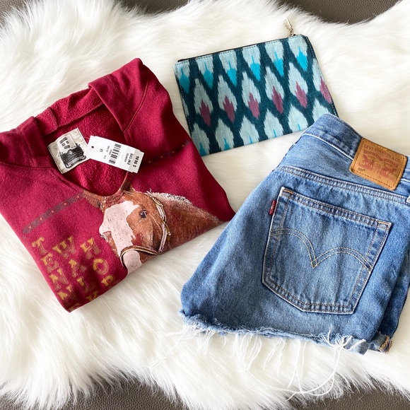 new LF Furst [1] of a Kind ✪ Vintage Reworked Graphic Zip Hoodie ✪ XXS XS S M L - Picture 4 of 13